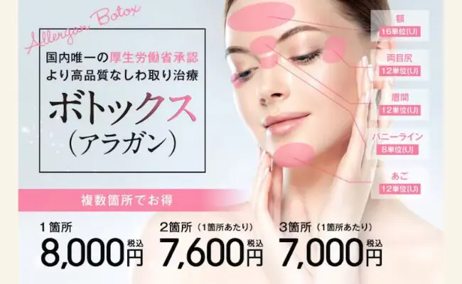 ボトックスの種類を比較！ボツリヌストキシンとの違いも紹介